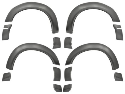 Dodge challenger 2015- накладка крила widebody style; набір фото №1