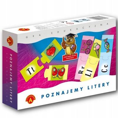 Alexander Gra edukacyjna Poznajemy litery