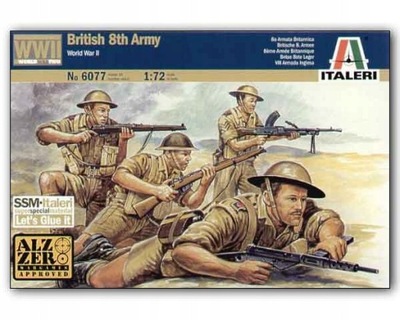 Italeri 6077 British 8th Army World War II