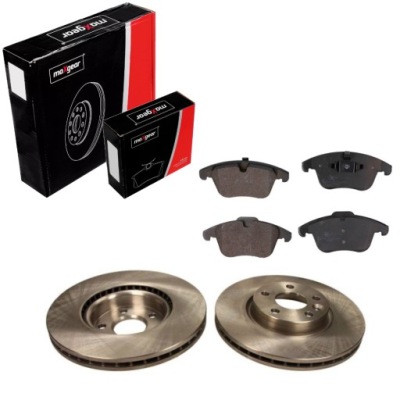 Тормозные диски+ тормозные колодки перед volvo s60 ii s80 ii v60 i ii фото №1