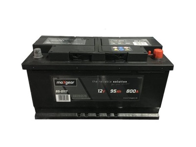 АККУМУЛЯТОР 12V 95AH/800A L- 353X175X190 DŁ./SZER./WYS