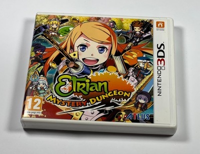 Etrian Mystery Dungeon Nintendo 3ds