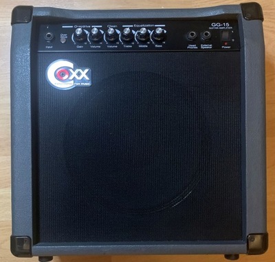 COXX GG-15 GUITAR AMPLIFIER WZMACNIACZ GITAROWY