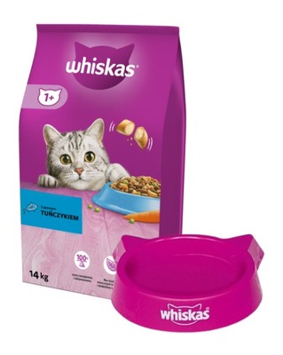 WHISKAS Adult Tuńczyk z Warzywami 14kg