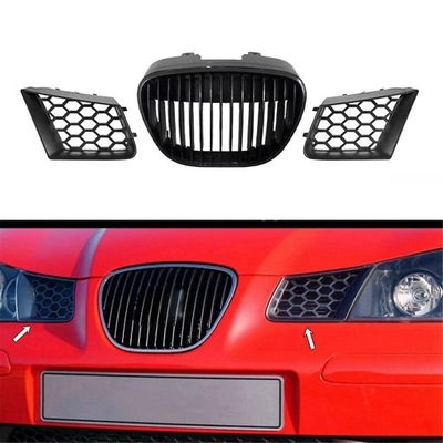 RADIATOR GRILLE WITHOUT EMBLEMATOW FOR SEAT TYPE 6L 2002-2009 6L0853654 9182921 - milautoparts-fr.ukrlive.com