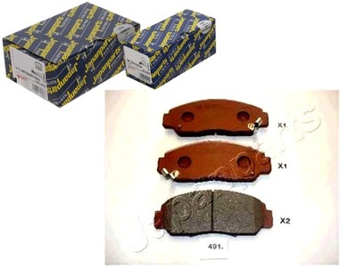 КОМПЛЕКТ - КОМПЛЕКТ КОЛОДОК ШАЛЬМІВНИХ [JAPANPARTS]