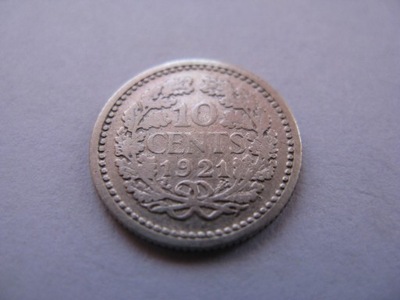 Holandia - 10 Cents - 1921