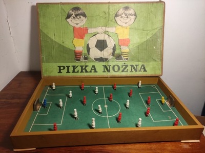 Gra piłkarzyki football piłka nożna PRL