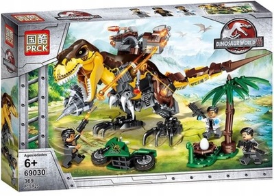 Klocki Dinosaur World MECHA Dinozaur T-REX 369 EL