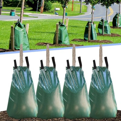 4 SZT TORBA DO NAWADNIANIA ROŚLIN WOREK NAWADNIAJĄCY DRZEWA WOREK NA WODĘ