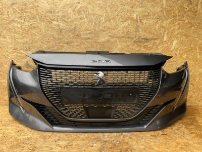 Peugeot 208 ii бампер перед 6pdc лак evlc do установка фото №1