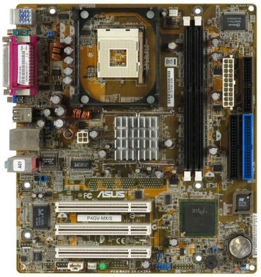 ASUS P4GV-MX/S s.478 DDR PCI mATX