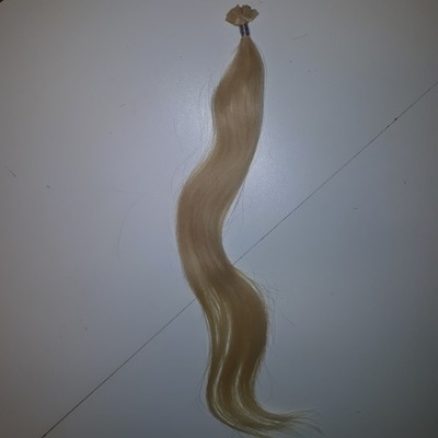naturalne włosy Keratyna Przedłużanie Włosów blond 55cm