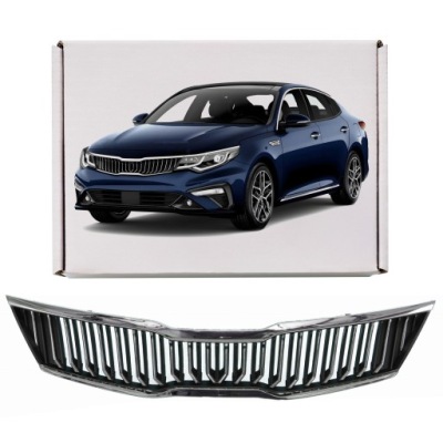 Решітка радіатора передній решітка радіатора радіатора 86350d4500 kia optima iv jf 2018-2020 фото №1