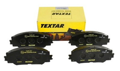 Textar гальмівні колодки гальмівні перед toyota corolla e18 фото №1