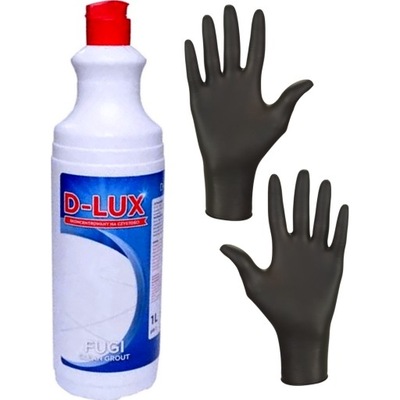 Mocny płyn do czyszczenia fug D-LUX bez szorowania 1L Skutecznie myje