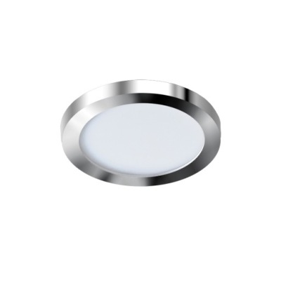 Lampa wpuszczana SLIM 9 ROUND IP44 3000k chrome (AZ2861) - AZZARDO