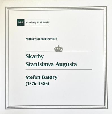 FOLDER EMISYJNY DO MONETY Z SERII SSA - STEFAN BATORY