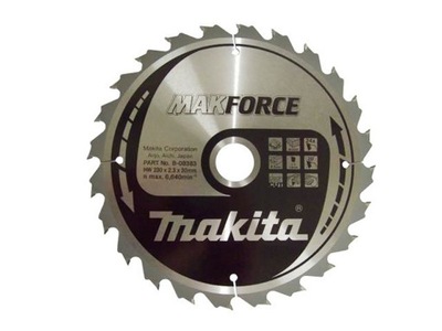 Tarcza do drewna Makita B-08383 230x22,2mm