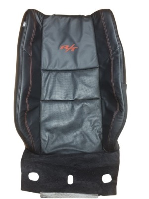 Чохол обшивка сидіння правий спинка dodge durango r/t 2018 czerwona nić фото №1