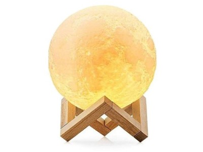 LAMPKA NOCNA ŚWIECĄCY KSIĘŻYC 3D MOON LIGHT