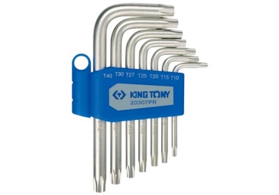 JUEGO IMBUSOW 7 SZT. 1143-TORX T10-T40 KING TONY  