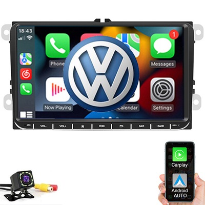 RADIO ANDROID VW GOLF V VI PASSAT B6 B7 CARPLAY 2G  