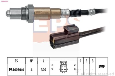 PROBE LAMBDA NISSAN MICRA III 1-998-106  