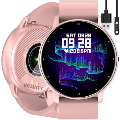 Zegarek Damski SMARTWATCH sms PULS Wodoszczelny