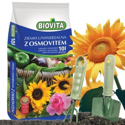 ZIEMIA UNIWERSALNA DO KWIATÓW Z OSMOVITEM BIOVITA 10L