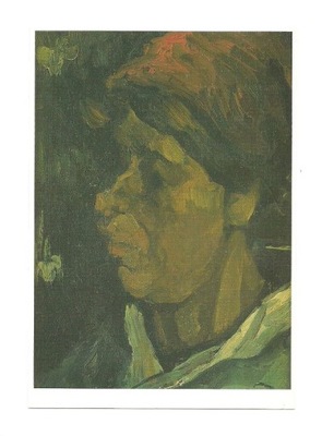 Pocztówka - Vincent van Gogh, Głowa holenderskiej chłopki ...