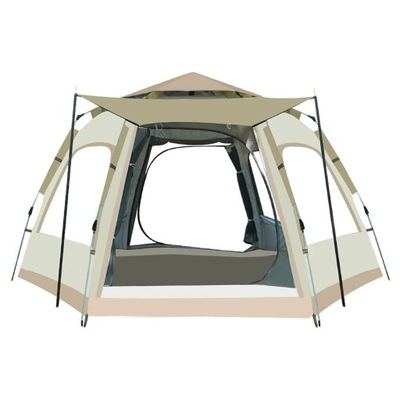 Sześciokątny namiot kempingowy S 3-4 osoby