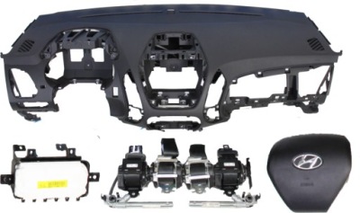 Приборная панель консоль подушка безопасности ремни hyundai kona фото №1