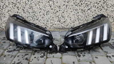 Peugeot 208 2 2008 2 2019- фонари перед передние full led комплект фото №1