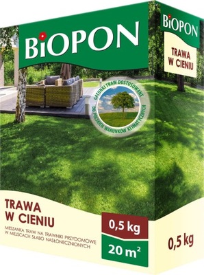 Trawa na tereny zacienione Biopon 20 m² 0,5 kg
