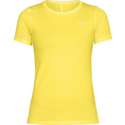 KOSZULKA UNDER ARMOUR HG ARMOUR SHORTSLEEVE WOMEN YELLOWY 159 S