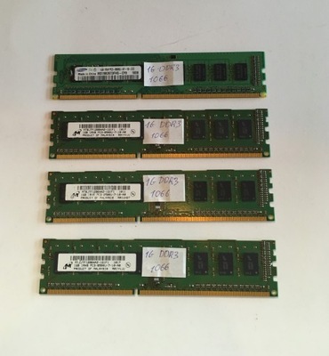 Pamięć RAM MIX DDR3 1 GB 1066