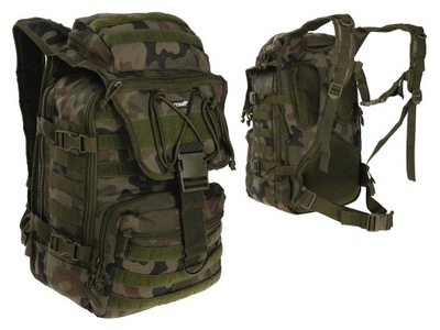 Plecak Traper TEXAR wojskowy TAKTYCZNY SURVIVALOWY 35L pl camo