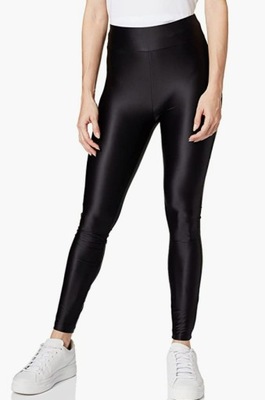 X0F105 URBAN CLASSICS LEGGINSY DAMSKIE CZARNE M 38