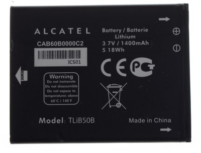 Bateria Alcatel 4030d CAB60B0000C21400mAh