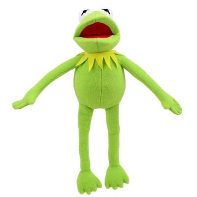 Kermit żaba śmieszne pluszowa lalka pacynka tornister żaba zwierząt