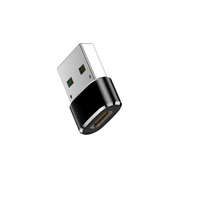 Przejściówka Adapter z USB C Typ C na USB czarna