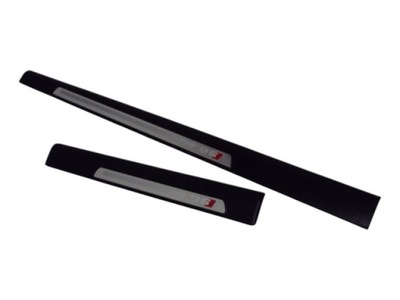 Накладки порогові праве audi s6 c6 фото №1