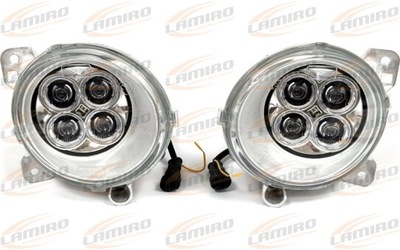 SCANIA R HALOGEN LAMPS LAMP DRIVER DAYTIME LED SET  