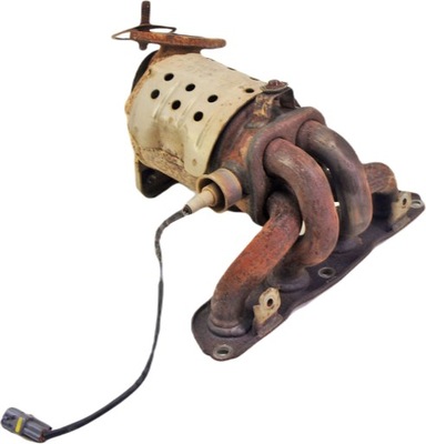 Ol199 kia rio iv 16- 1.2i колектор каталізатор фото №1