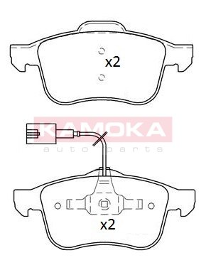 ZAPATAS DE FRENADO ALFA ROMEO PARTE DELANTERA ALFA ROMEO 159 05-11  