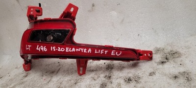Hyundai elantra vi lift лампа відбивач лівий фото №1