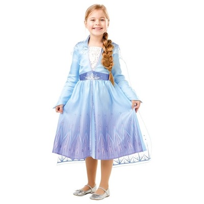 Kostium przebranie sukienka Frozen II Elsa 7-8 lat