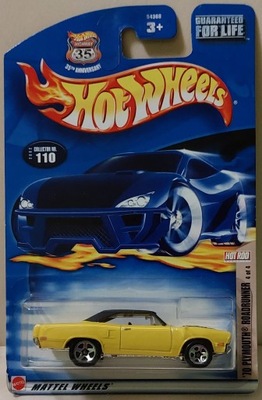 Hot wheels 2002r '70 Plymouth Roadrunner