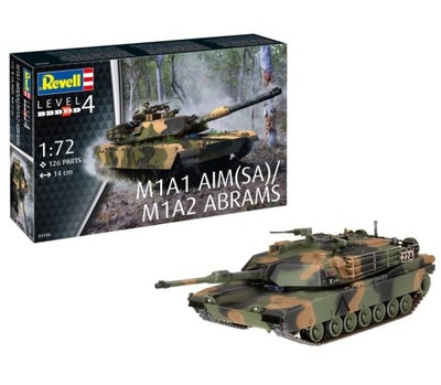 Revell 03346 M1A1 AIM(SA)/ M1A2 Abrams 1:72